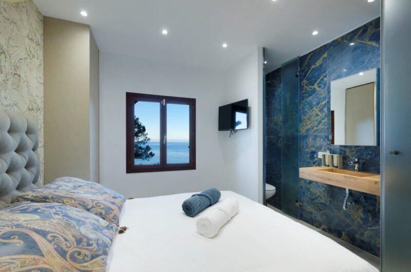 Villa with jacuzzi and unique sea view - Banyalbufar